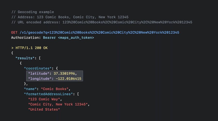 Fetch Coordinates