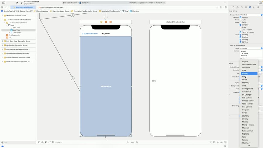 Explore Map Features