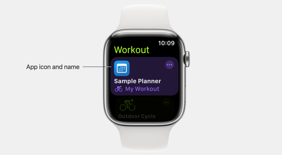 Scheduled Workouts