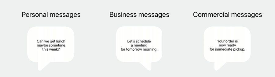 Classifying messages