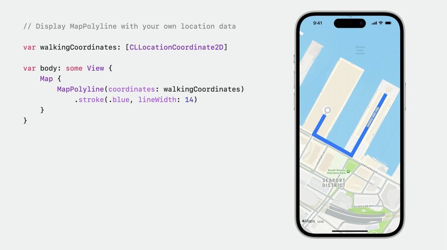 Use your own Polyline