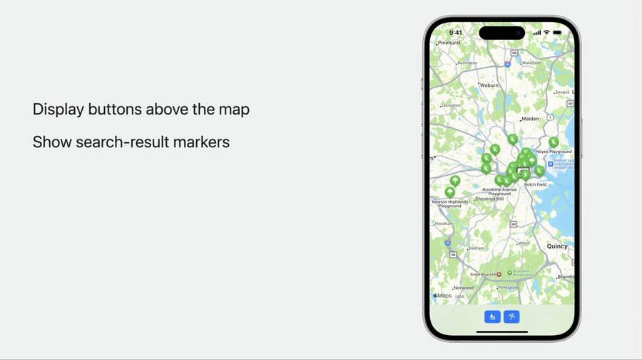 Search for places