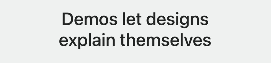 common things should be easy and complex things should be possible