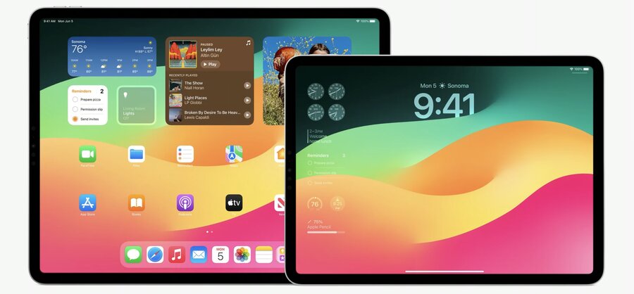 iPad Widgets