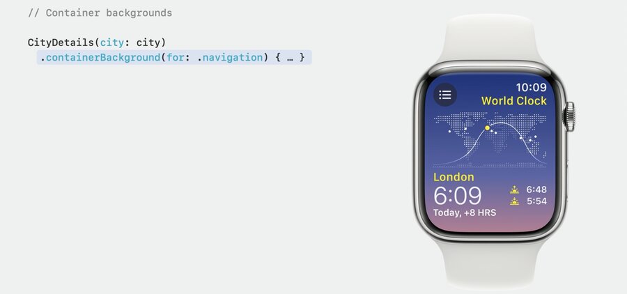 watchOS 10 redesigned user experience