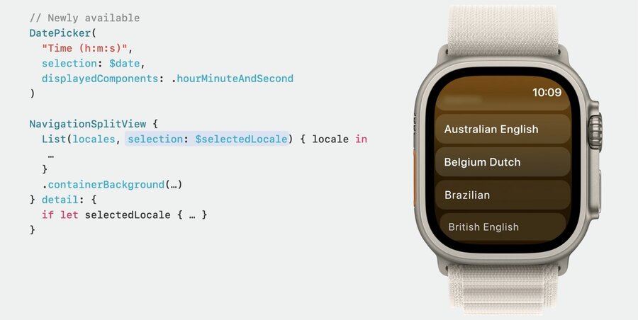 watchOS 10 redesigned user experience