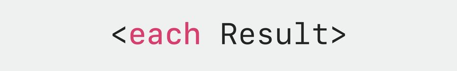 Each Result