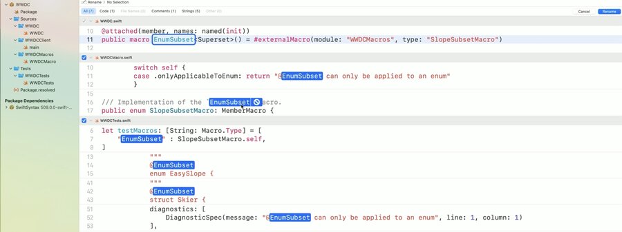 add our macro package to my Xcode project