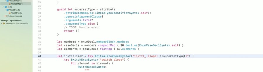 add our macro package to my Xcode project