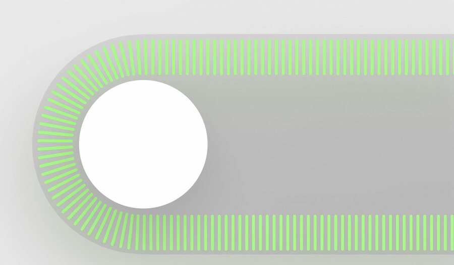 Live Activity: dynamic island concentric shapes