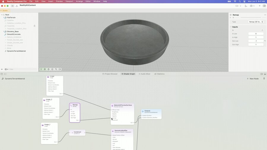 Geometry modifiers