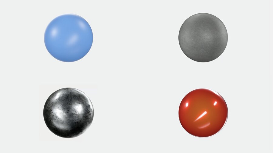Physically Based Rendering example