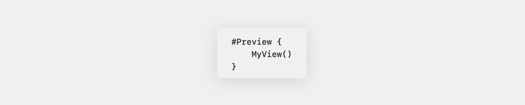 Build programmatic UI with Xcode Previews – WWDCNotes