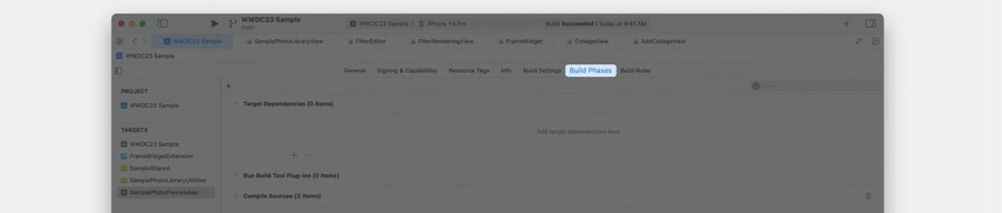 Previews in your project