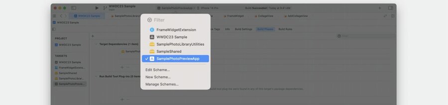 Previews in your project
