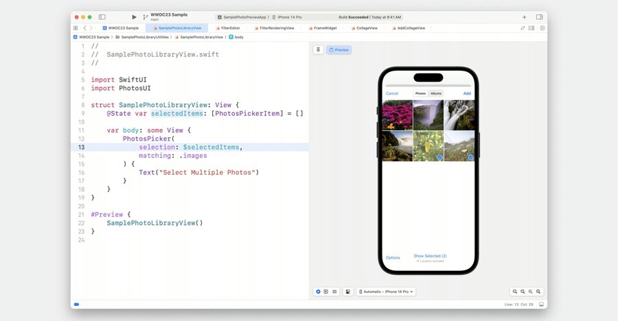 Previews in your project