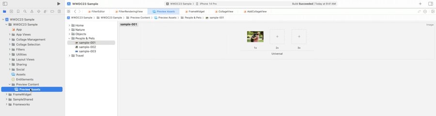 Previews in your project