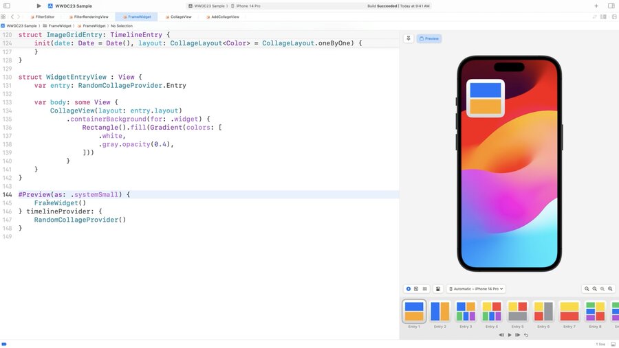 Widgets