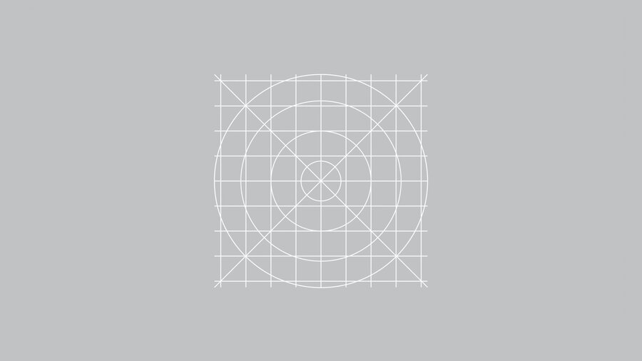 watchOS circular icon grid showing 1088px canvas aligned with rounded rectangle grid