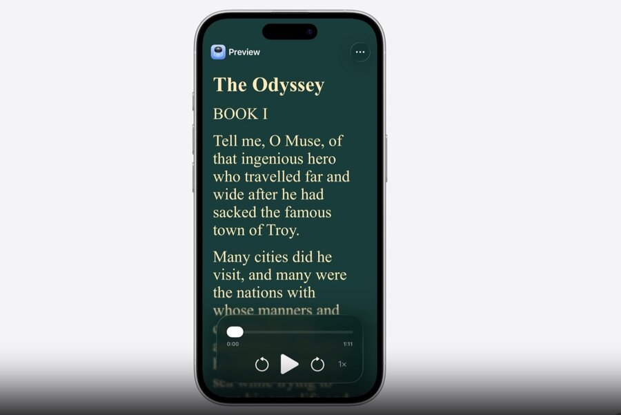 The same app offering both a data-rich layout and a simplified, minimal layout