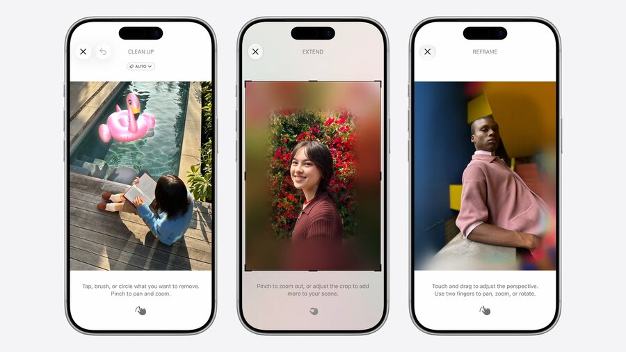 Photos app features
