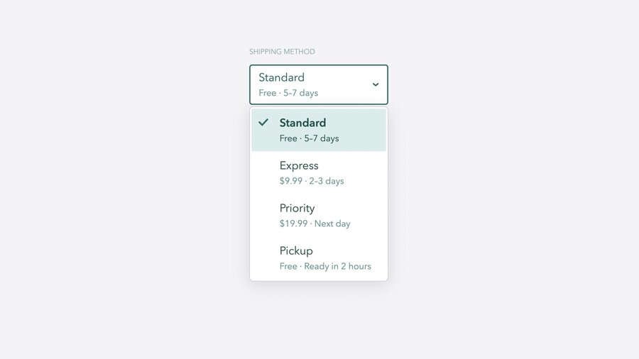 Customizable Select Element