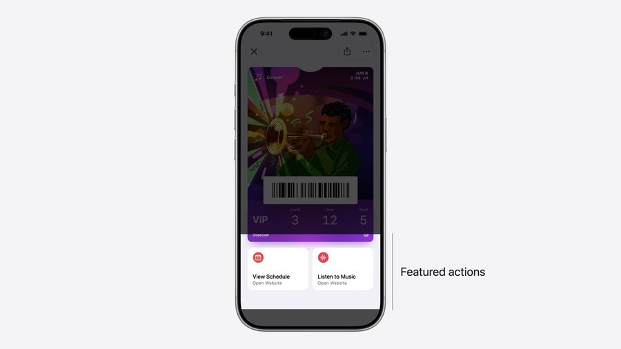 Featured actions