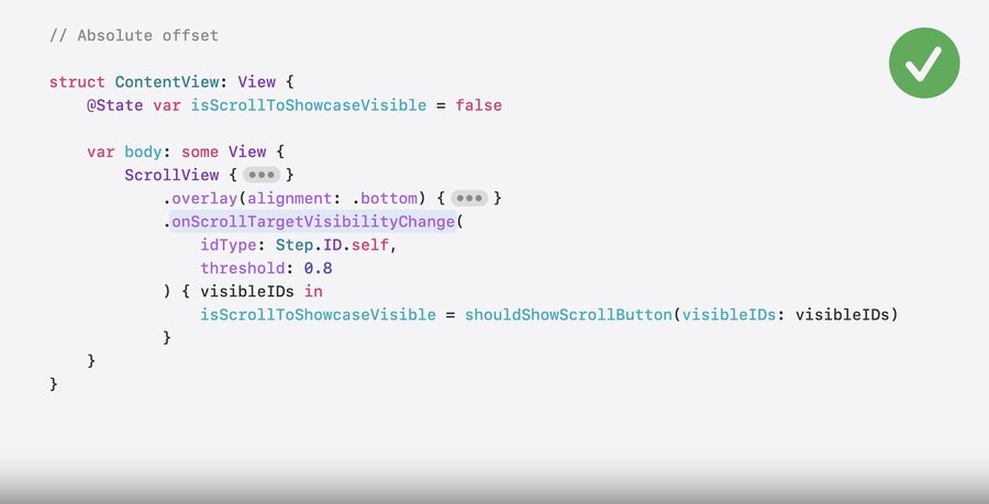 Fine: reacting to relative subview visibility