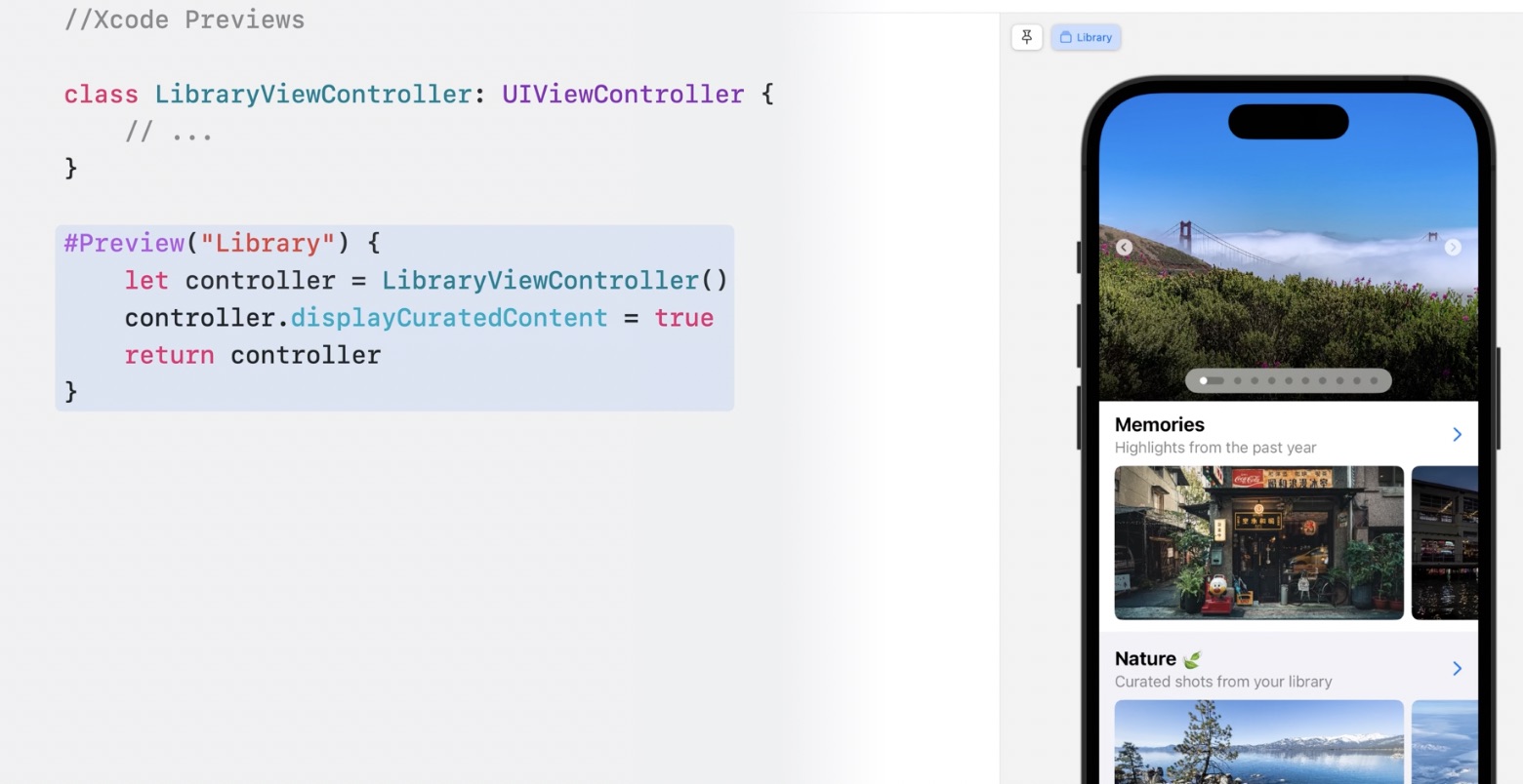 preview-for-viewController