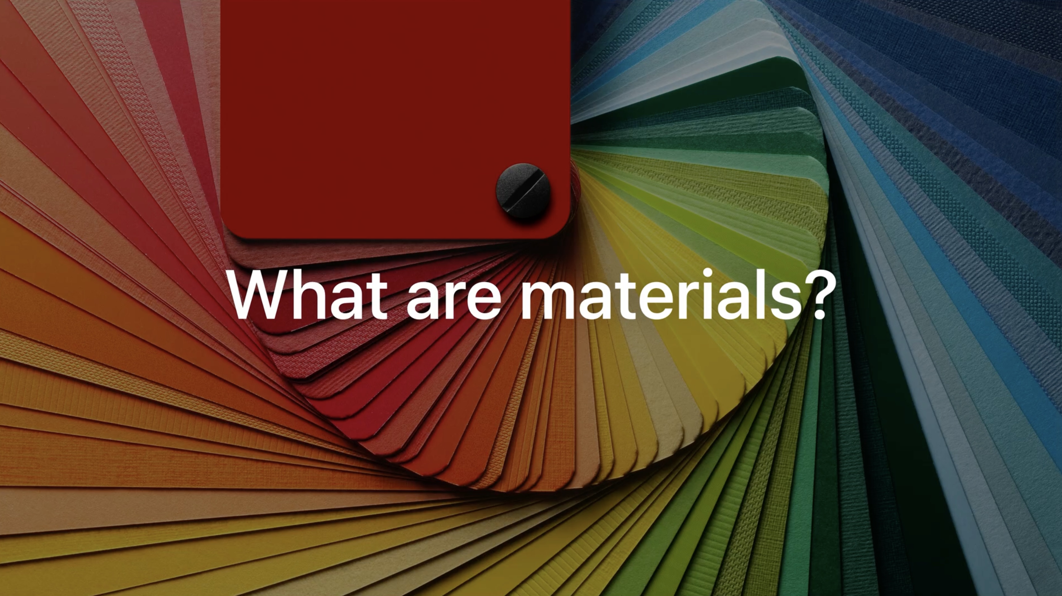 What Are Materials